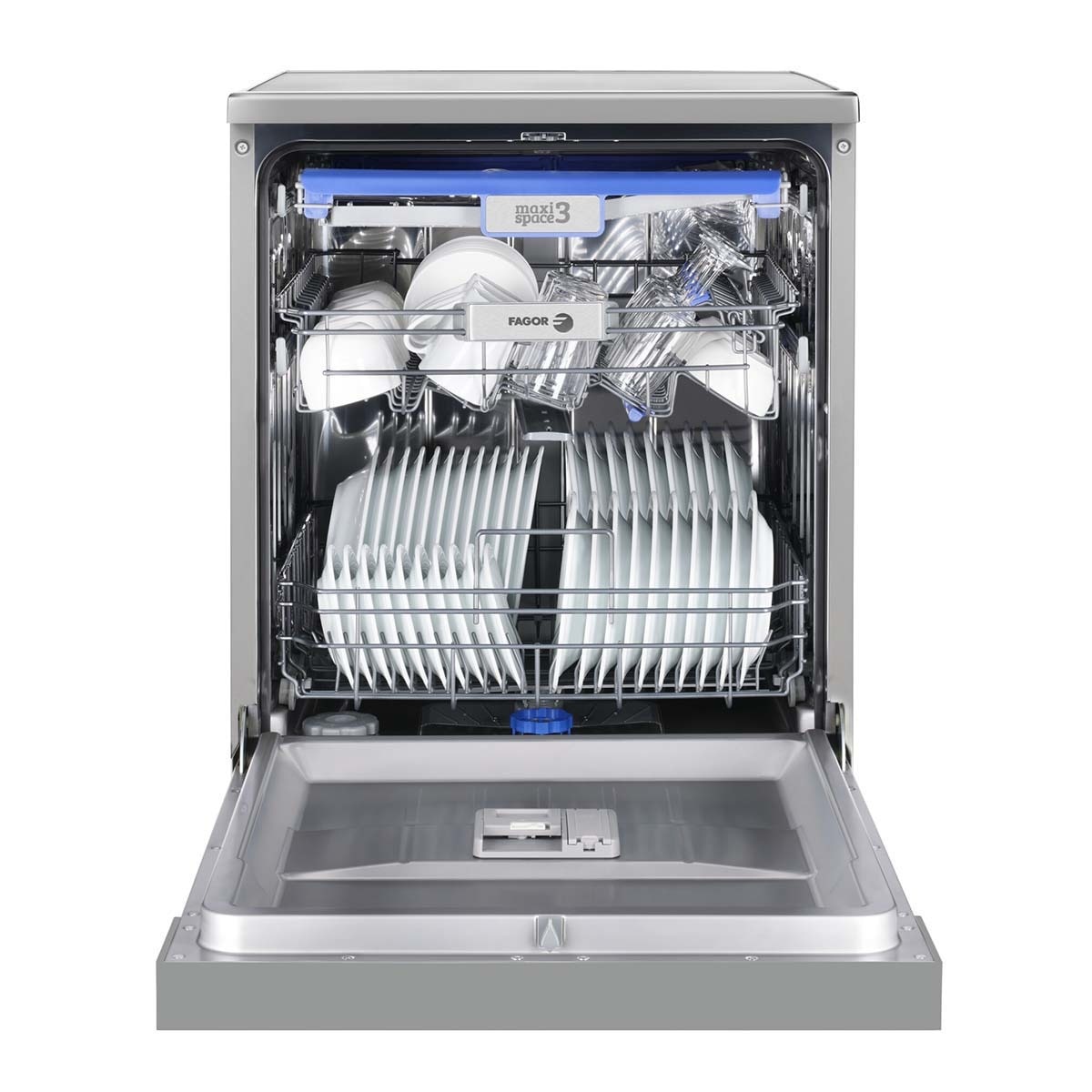 Lavavajillas Fagor 14 servicios, Bandeja para cubiertos, 60 cm - 4LVF-638ADX Acero Inox-9