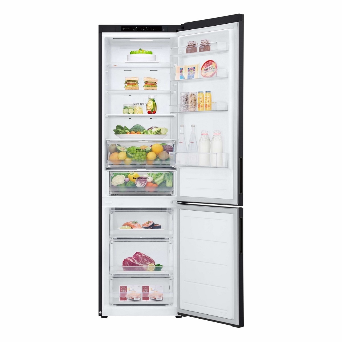 Frigorífico Combinado LG GBV22NCCEP No Frost , Door Cooling+™ e de 203 cm - Essence Mate Black Preto-3