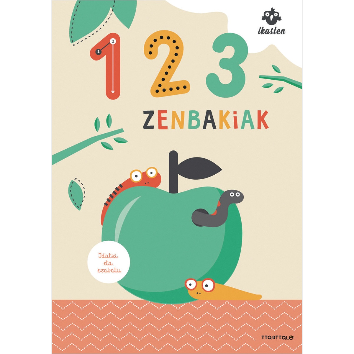 1,2,3 zenbakiak (Capa dura) 1