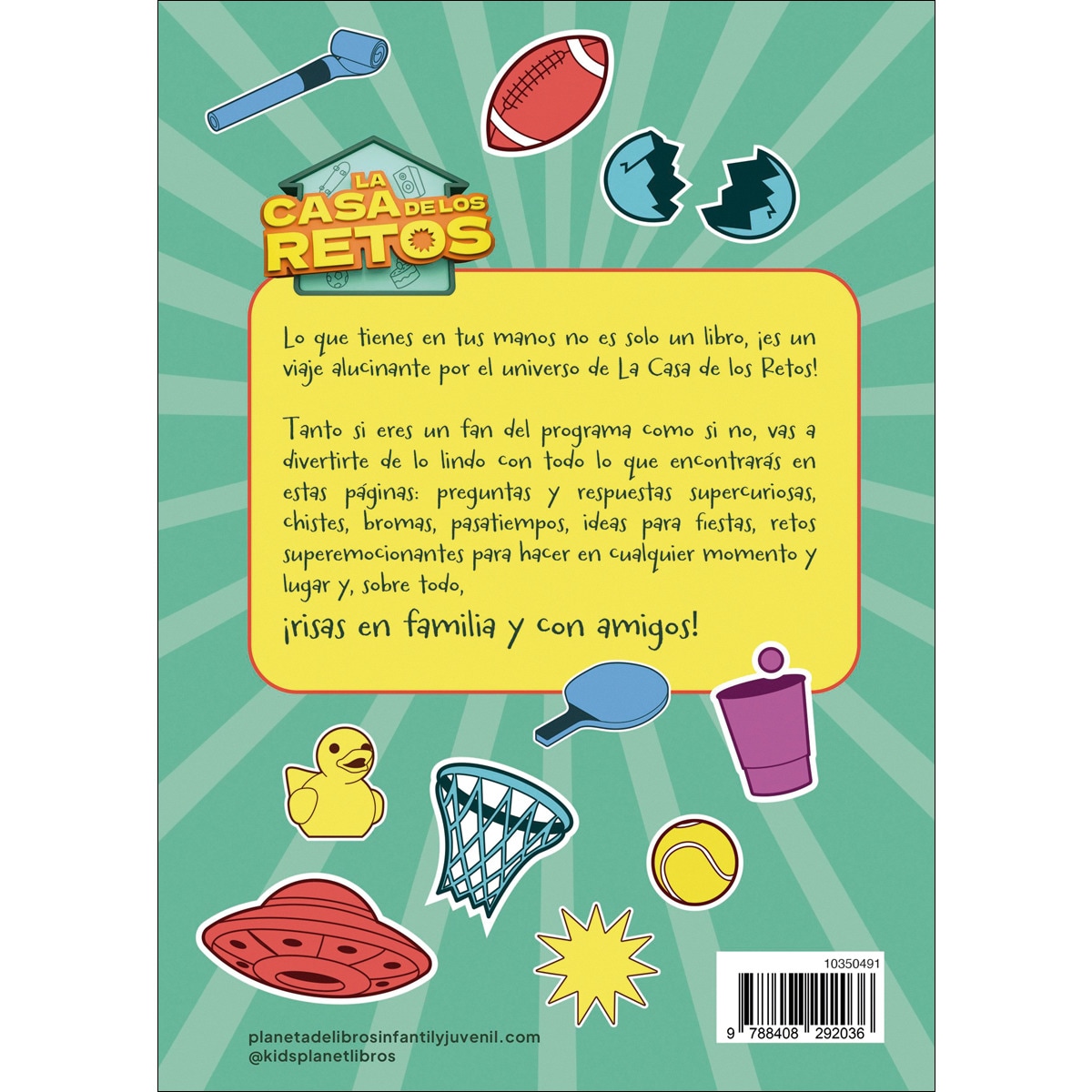La Casa de los Retos. El libro 1