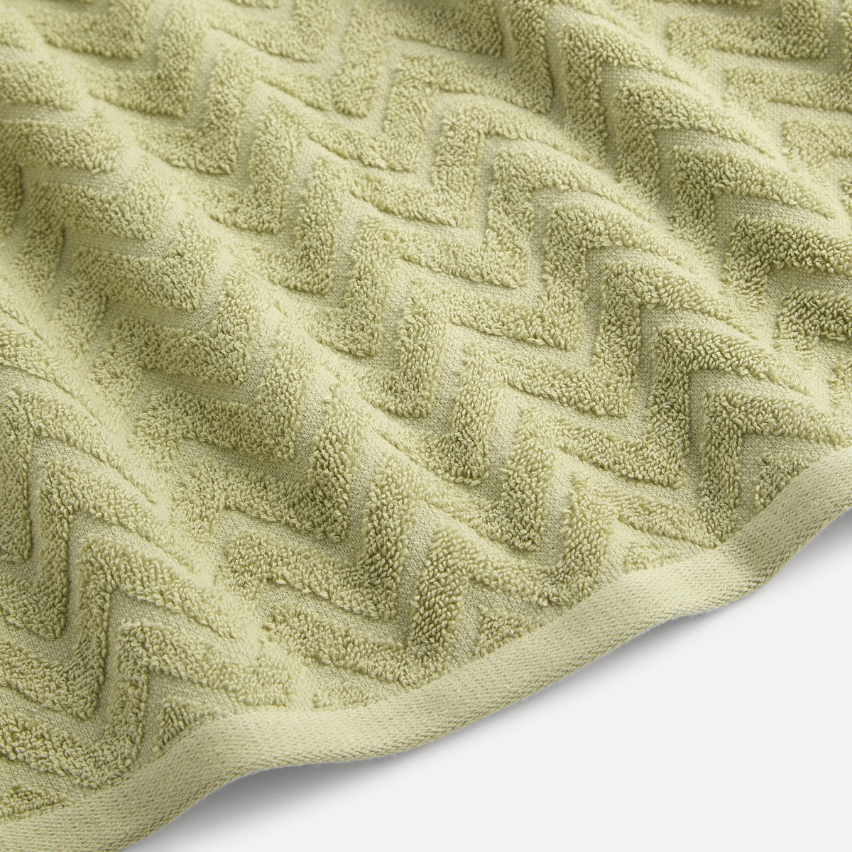 Toalha de Banho de Algodão 450 g/m2 Espigas Verde-2