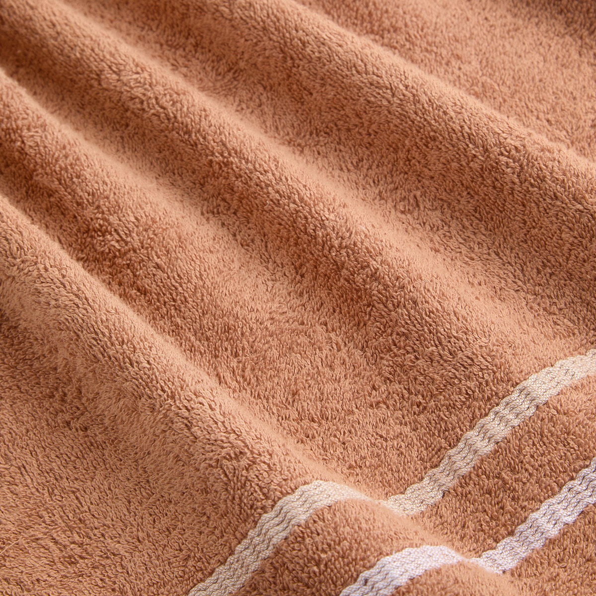 Conjunto de 5 Toalhas de Algodão Brisse 24 - 450 g/m2 Cobre-3