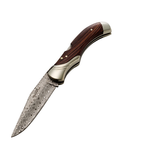 Imagen 0 de Navaja Hoja Damasco Inoxidable Muela