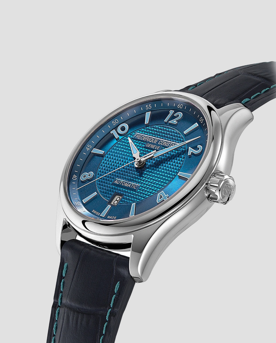 Reloj de hombre FC Classics Runabout Automatic FC-303RMLN5B6 Edición Limitada de piel azul Azul marino-2