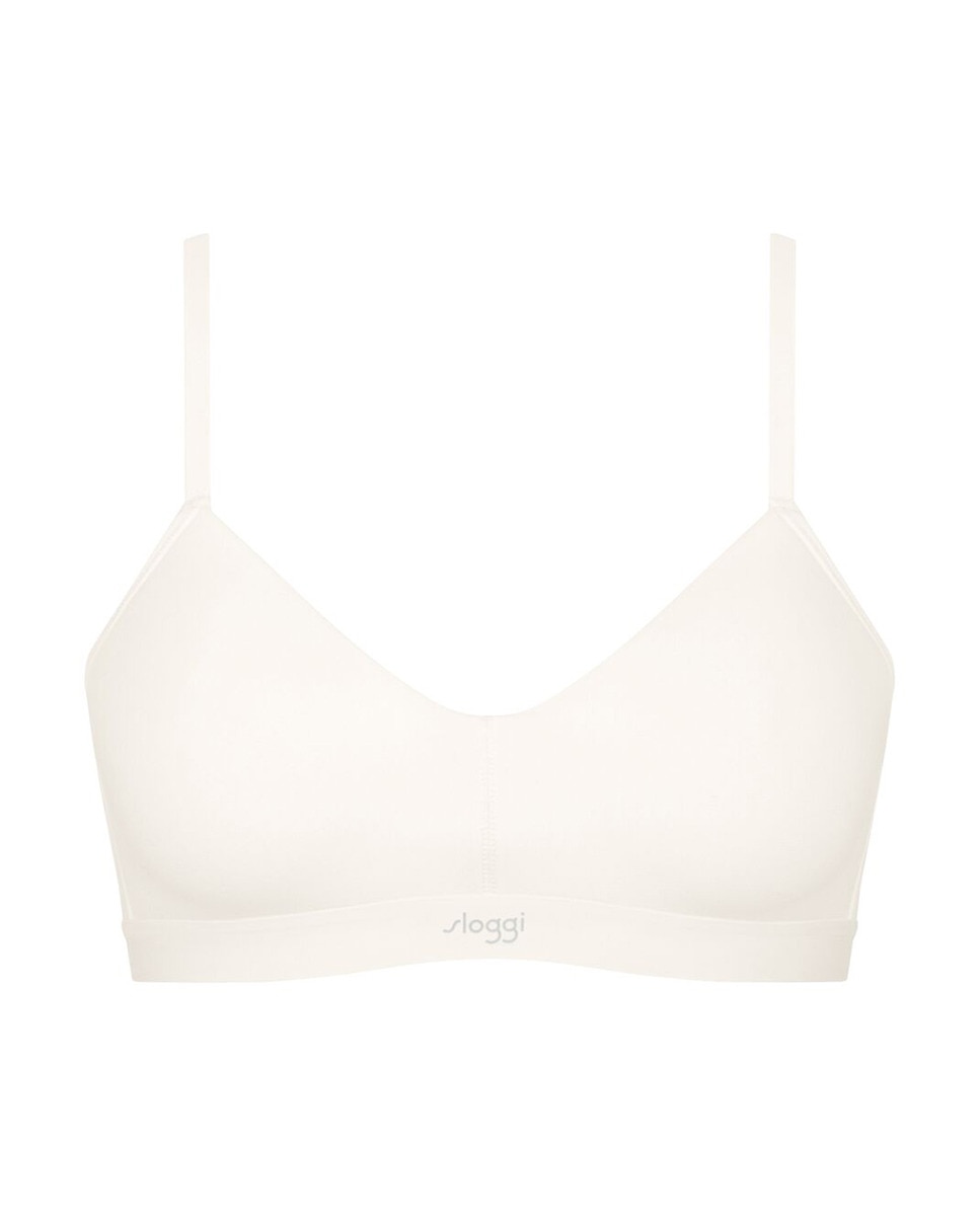 Soutien com Enchimento e sem Aro Branco-5