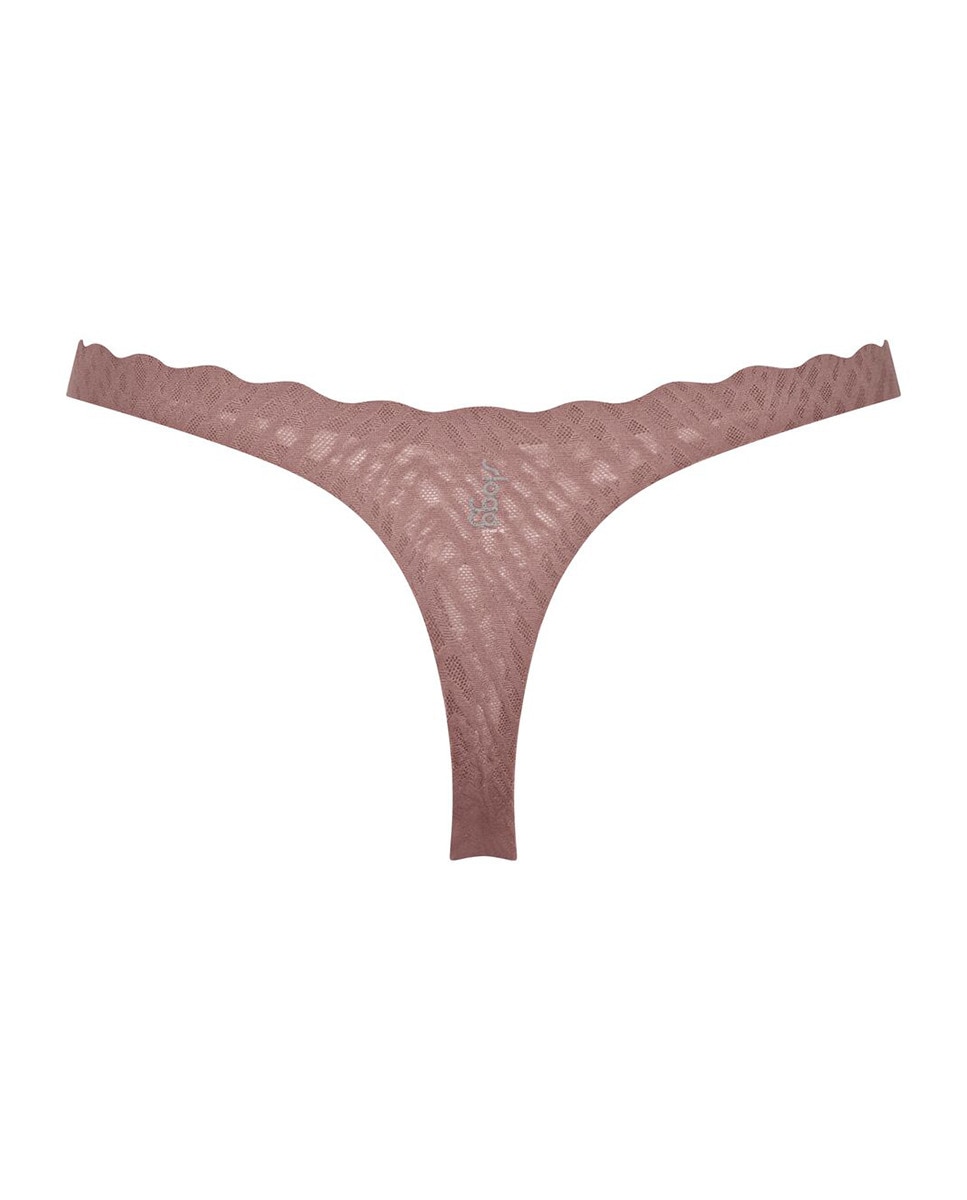 Cueca Tipo Tanga Castanho-claro-5