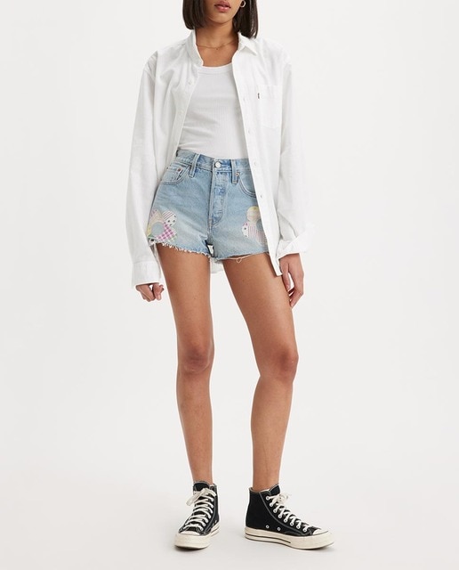 Imagen 0 de Short vaquero de mujer 501® Original