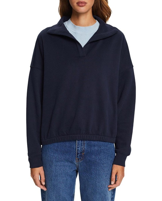 Imagen 0 de Sudadera cerrada de mujer cuello polo