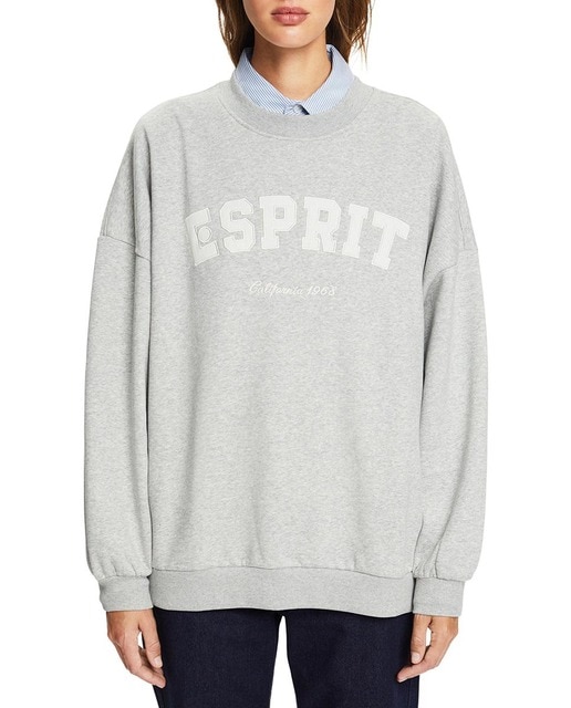 Imagen 0 de Sudadera de mujer logo con algodón reciclado