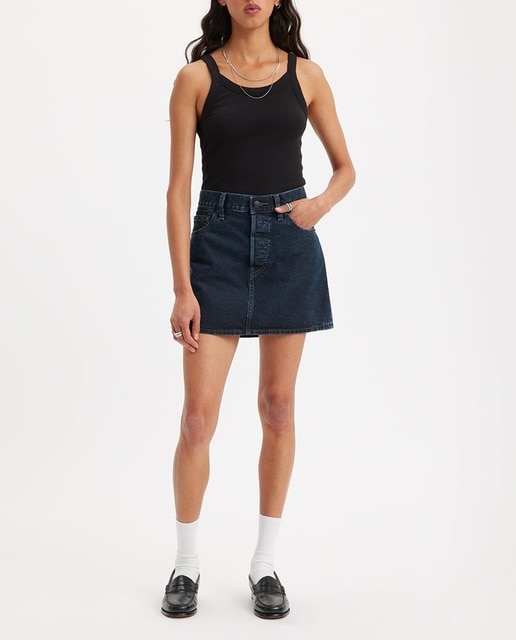 Imagen 0 de Falda vaquera  Wellthread? corta