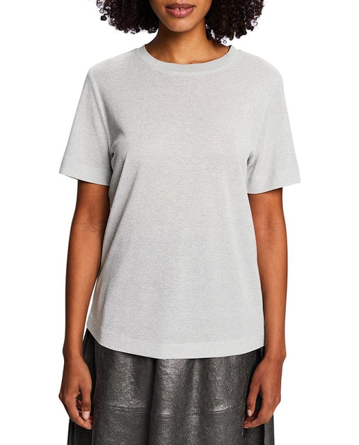 Imagen 0 de Camiseta de mujer lurex manga corta
