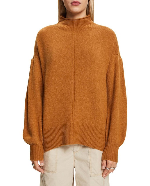 Imagen 0 de Jersey de mujer cuello perkins con lana