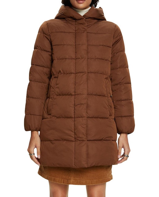 Imagen 0 de Abrigo de mujer regular fit acolchado capucha