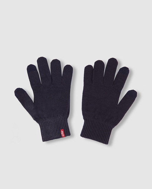 Imagen 0 de Guantes de hombre de punto con logo