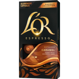 Cápsulas de Café Caramelo embalagem 10 unidades - L'or