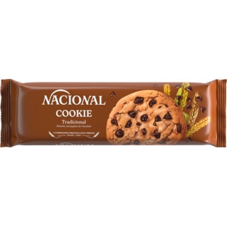 Bolachas Cookies Tradicional embalagem 150 g - Nacional