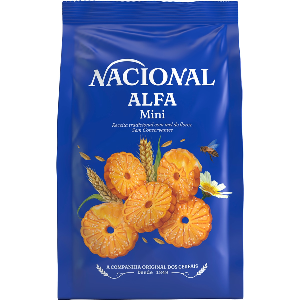 Bolachas Mini Alfa embalagem 120 g
