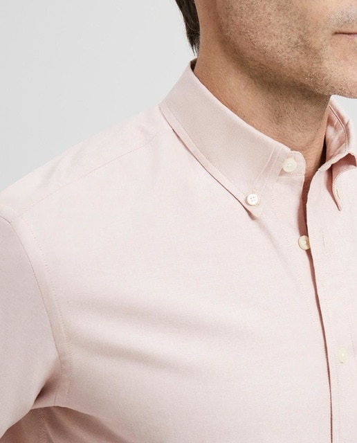 Imagen 0 de Camisa de hombre oxford lisa facil plancha