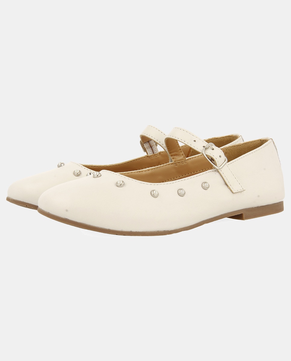 Sabrinas de Comunhão com Adorno de Pérolas - Branco Gioseppo Branco-2
