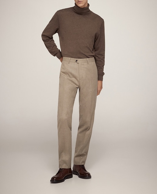 Imagen 0 de Pantalón de hombre de franela fit classic