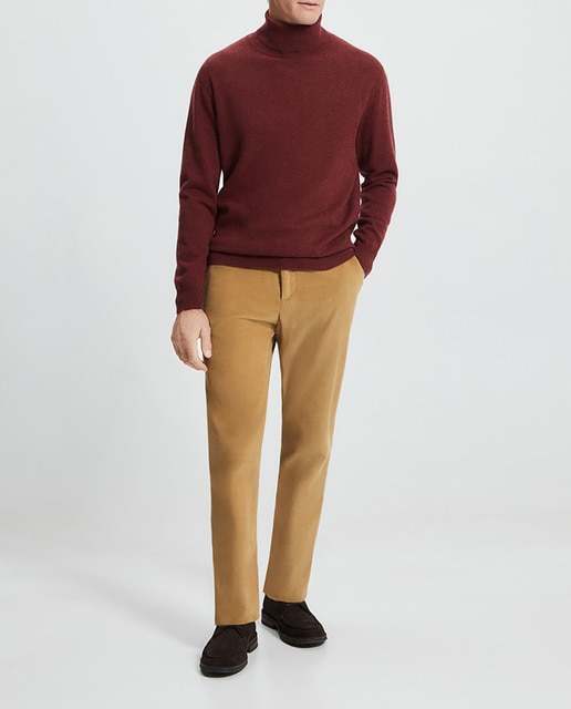 Imagen 0 de Pantalón de hombre pana fina Fit regular