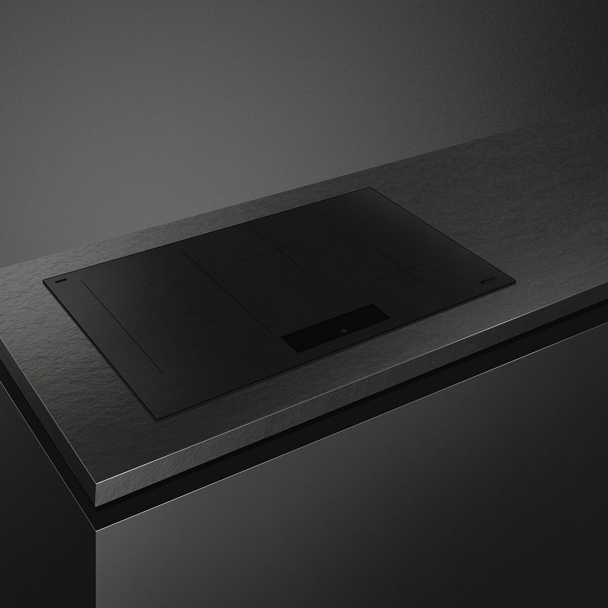Placa de Indução Smeg Classica SIM3844MB Opção MultiZona, de 4 Zonas e de 80 cm - Preto Mate Preto-2