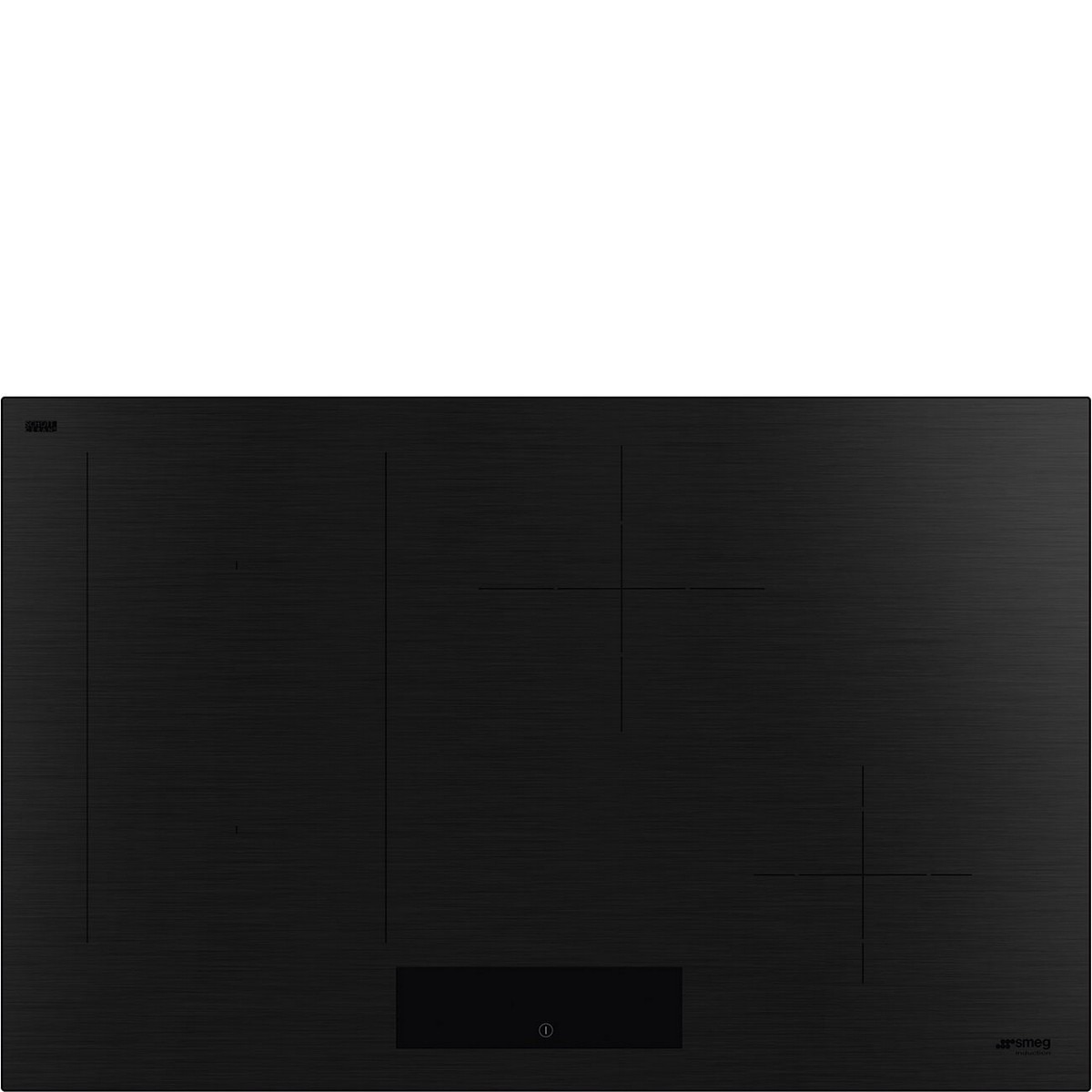 Placa de Indução Smeg Classica SIM3844MB Opção MultiZona, de 4 Zonas e de 80 cm - Preto Mate Preto-1