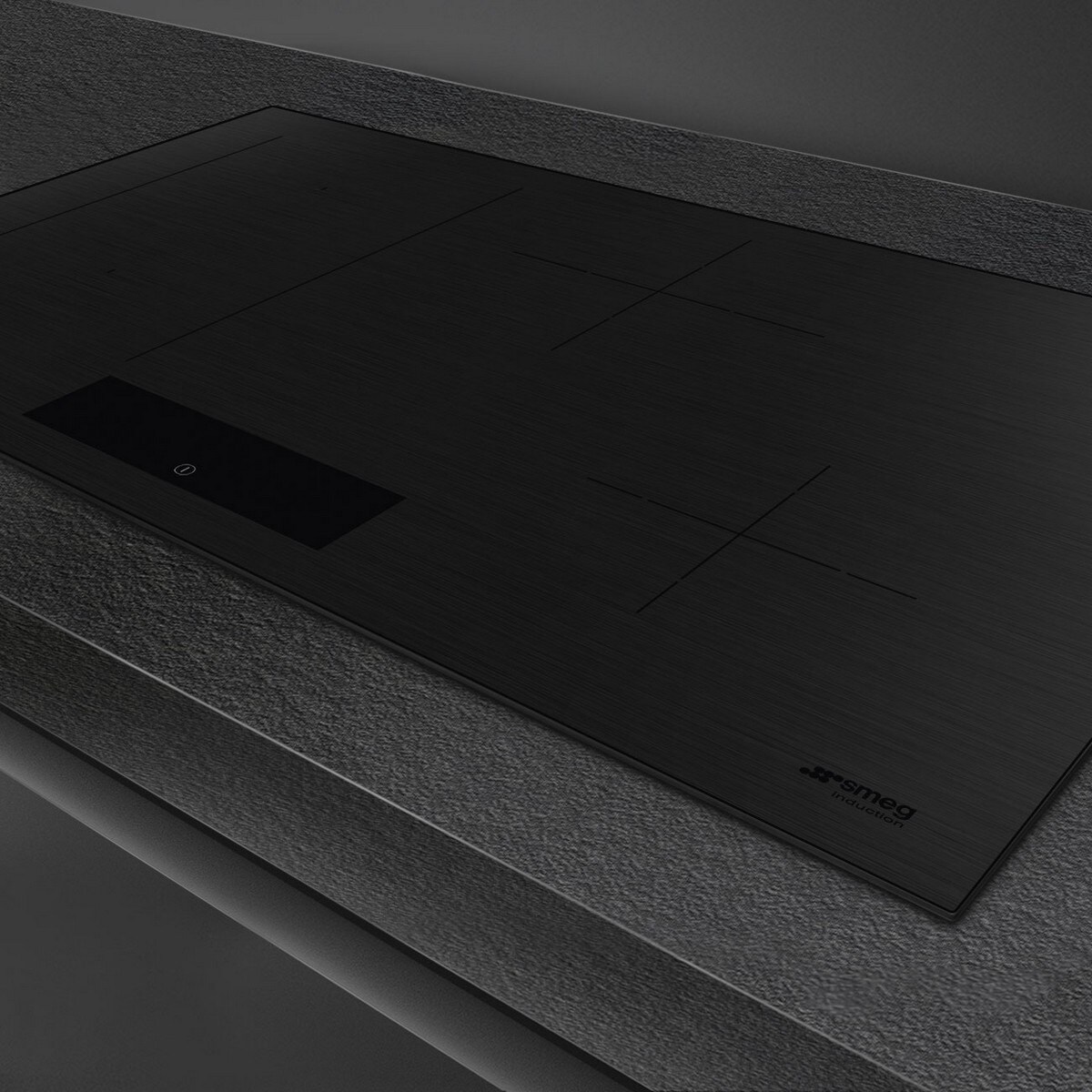 Placa de Indução Smeg Classica SIM3844MB Opção MultiZona, de 4 Zonas e de 80 cm - Preto Mate Preto-3