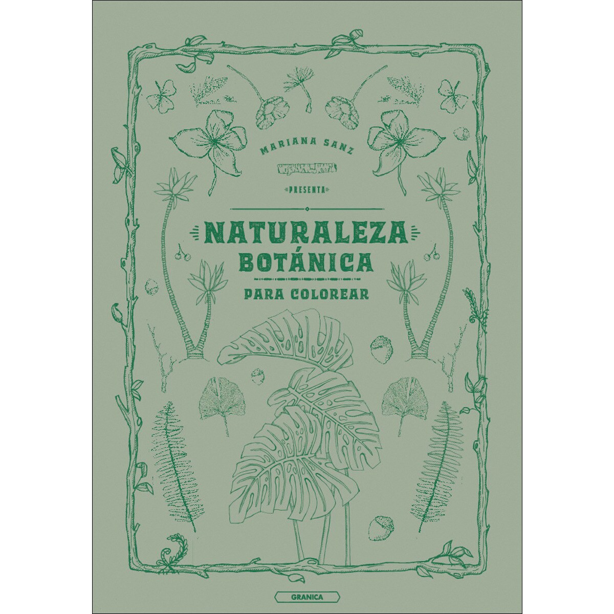 Imagem 0 de Naturaleza botánica: Para colorear