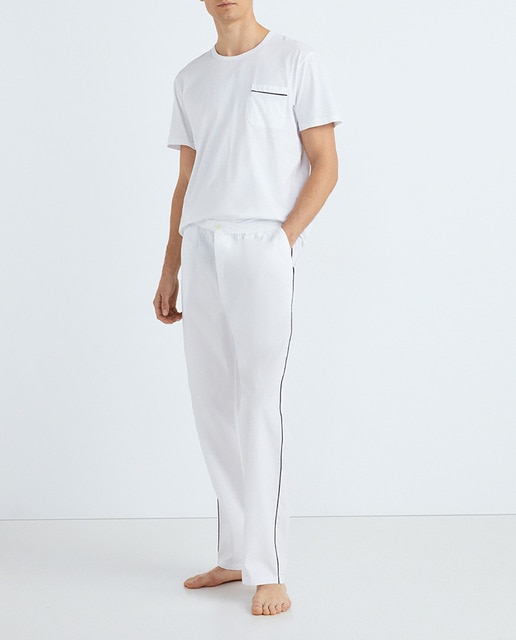 Imagen 0 de Pijama hombre camiseta con pantalón tejido