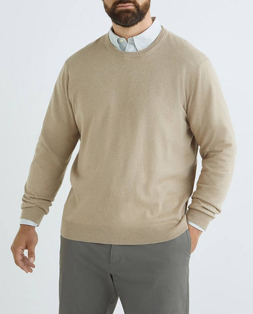 Imagen 0 de Jersey de hombre cuello redondo liso