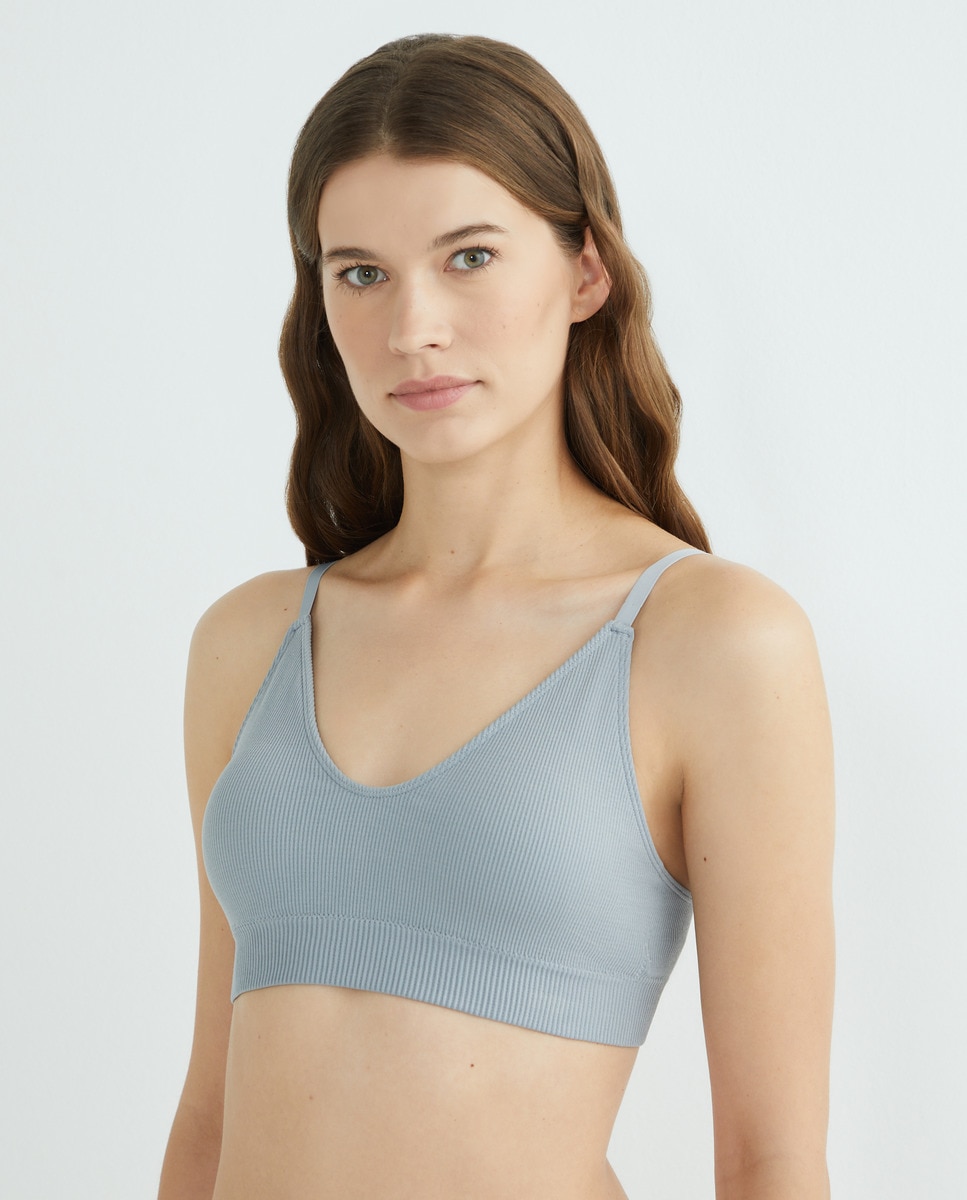 Imagen 0 de Top canalé copa b