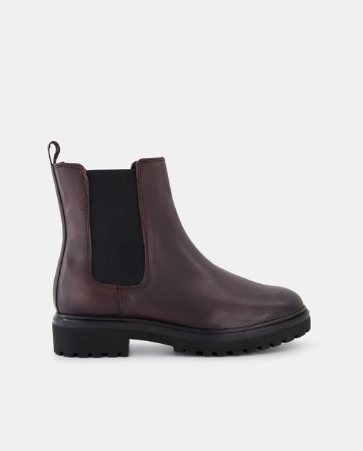 Imagen 0 de Botín de mujer de piel tipo chelsea