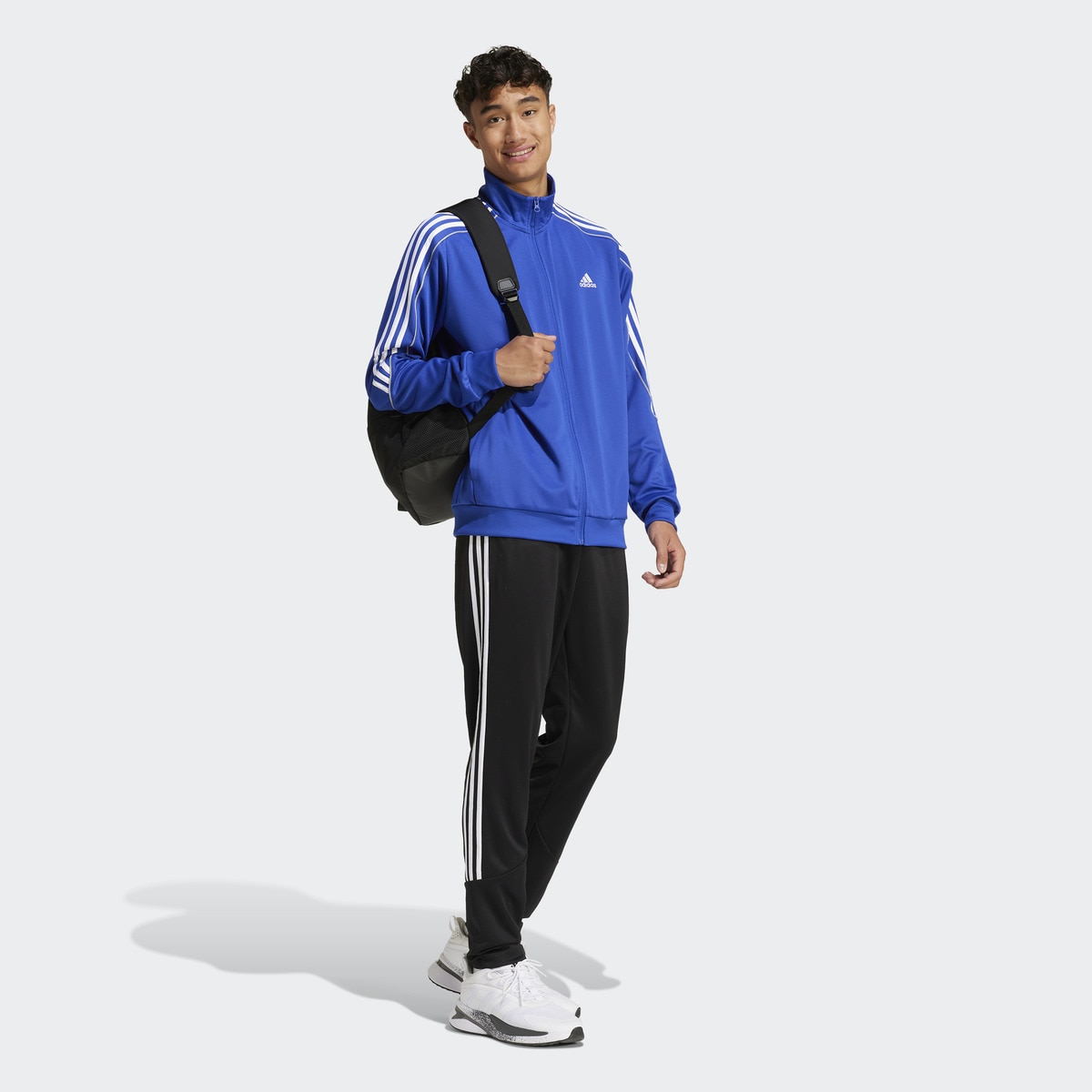 Fato de Treino de Homem Sportswear Doubleknit 3 Faixas Azul-5