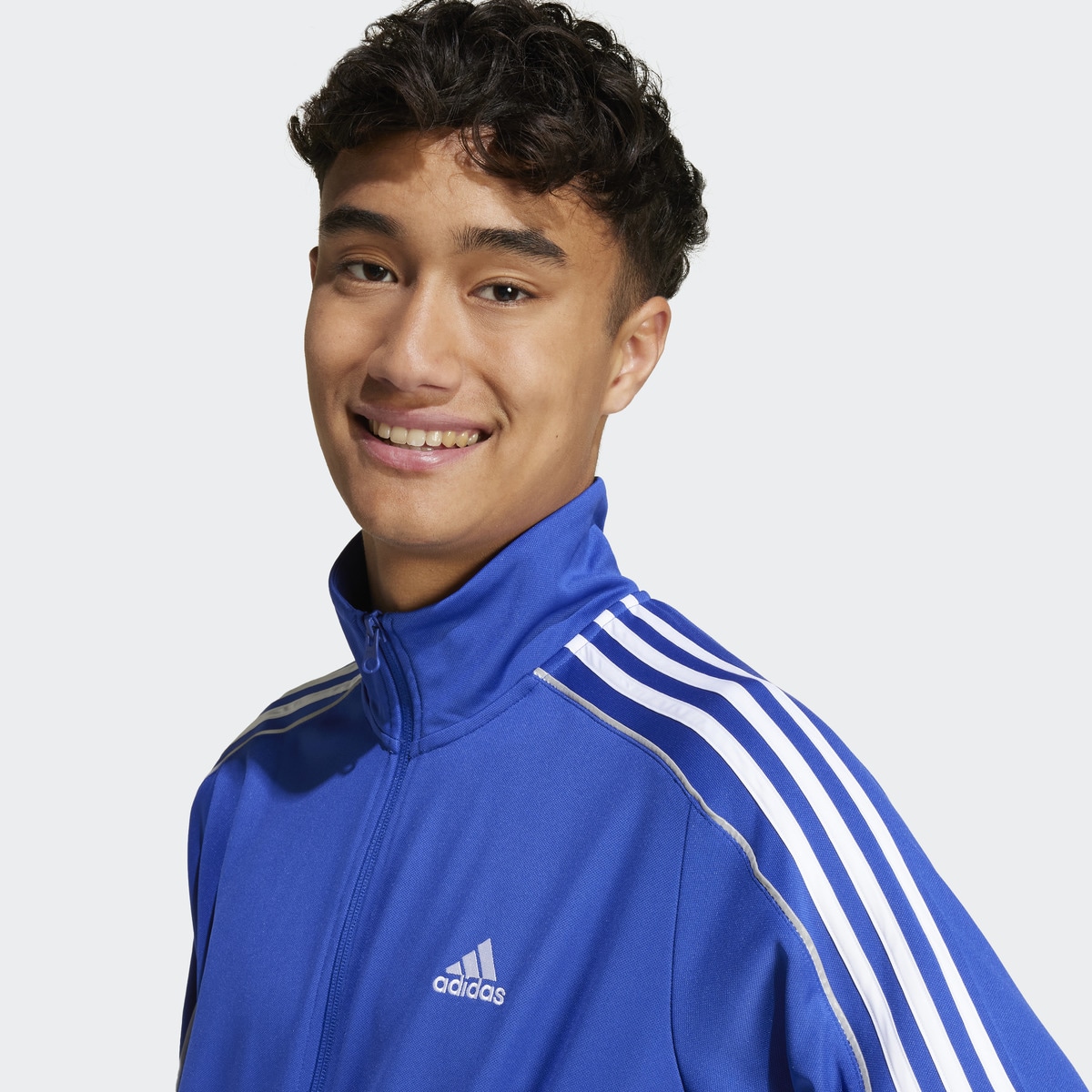 Fato de Treino de Homem Sportswear Doubleknit 3 Faixas Azul-3