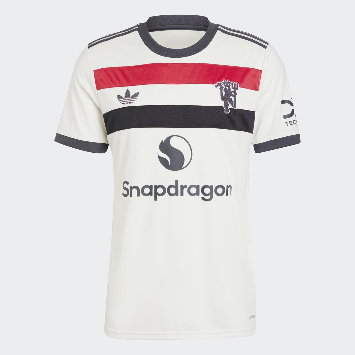 T-shirt de Homem 3.º Equipamento Manchester United 2024-2025 Branco-5
