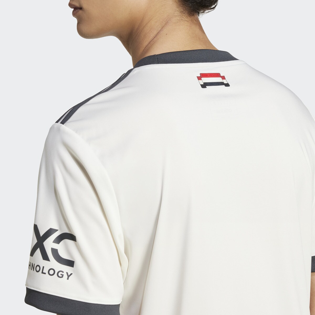 T-shirt de Homem 3.º Equipamento Manchester United 2024-2025 Branco-4