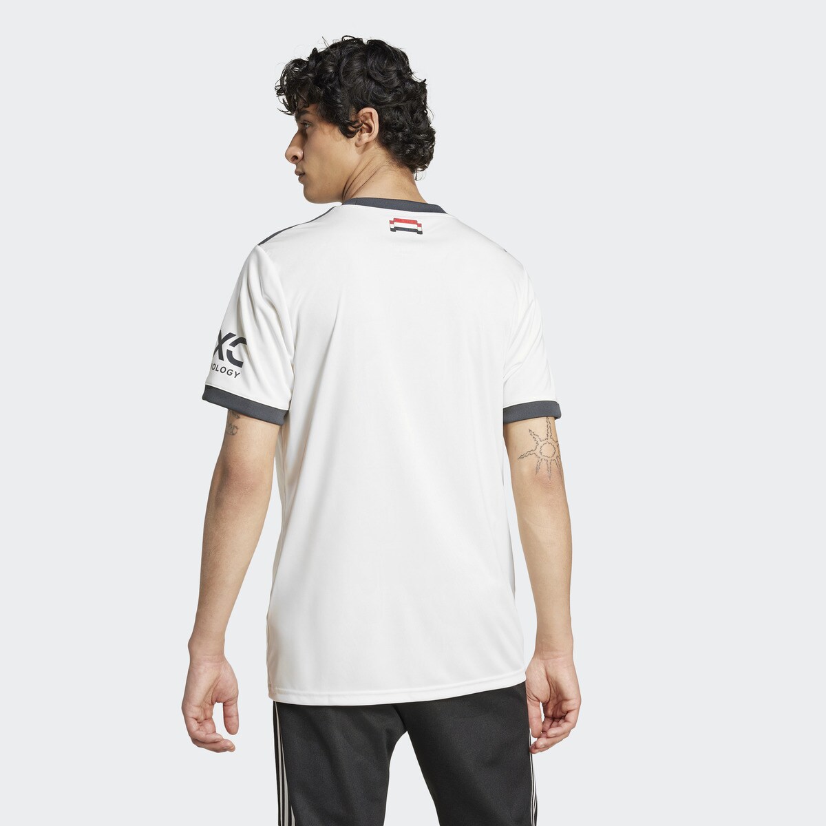 T-shirt de Homem 3.º Equipamento Manchester United 2024-2025 Branco-2