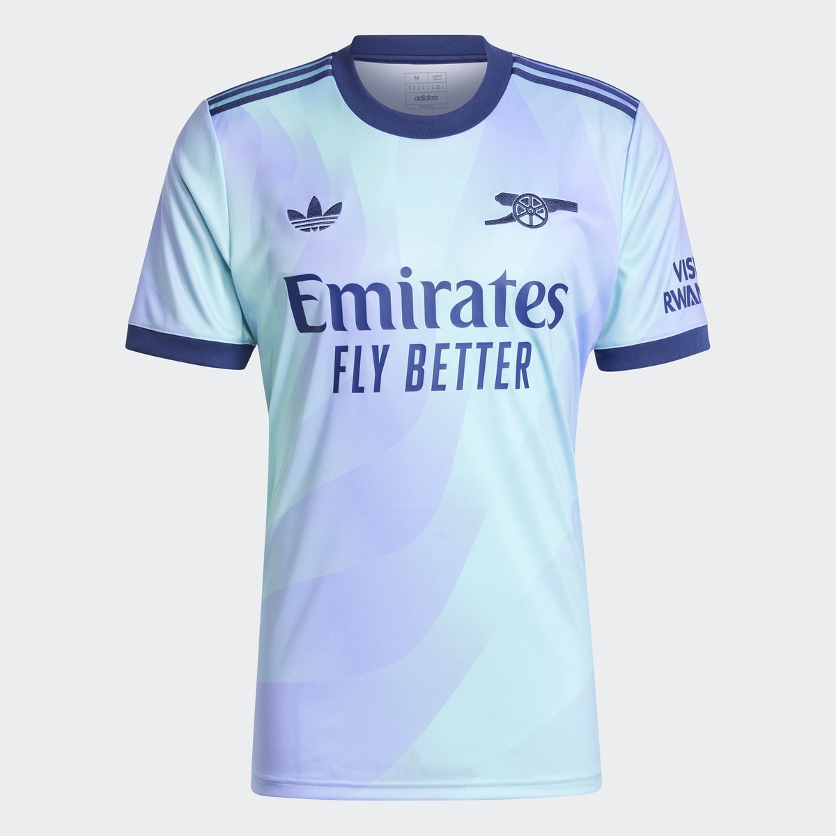 T-shirt de Homem 3.º Equipamento Arsenal FC 2024-2025 Azul-6