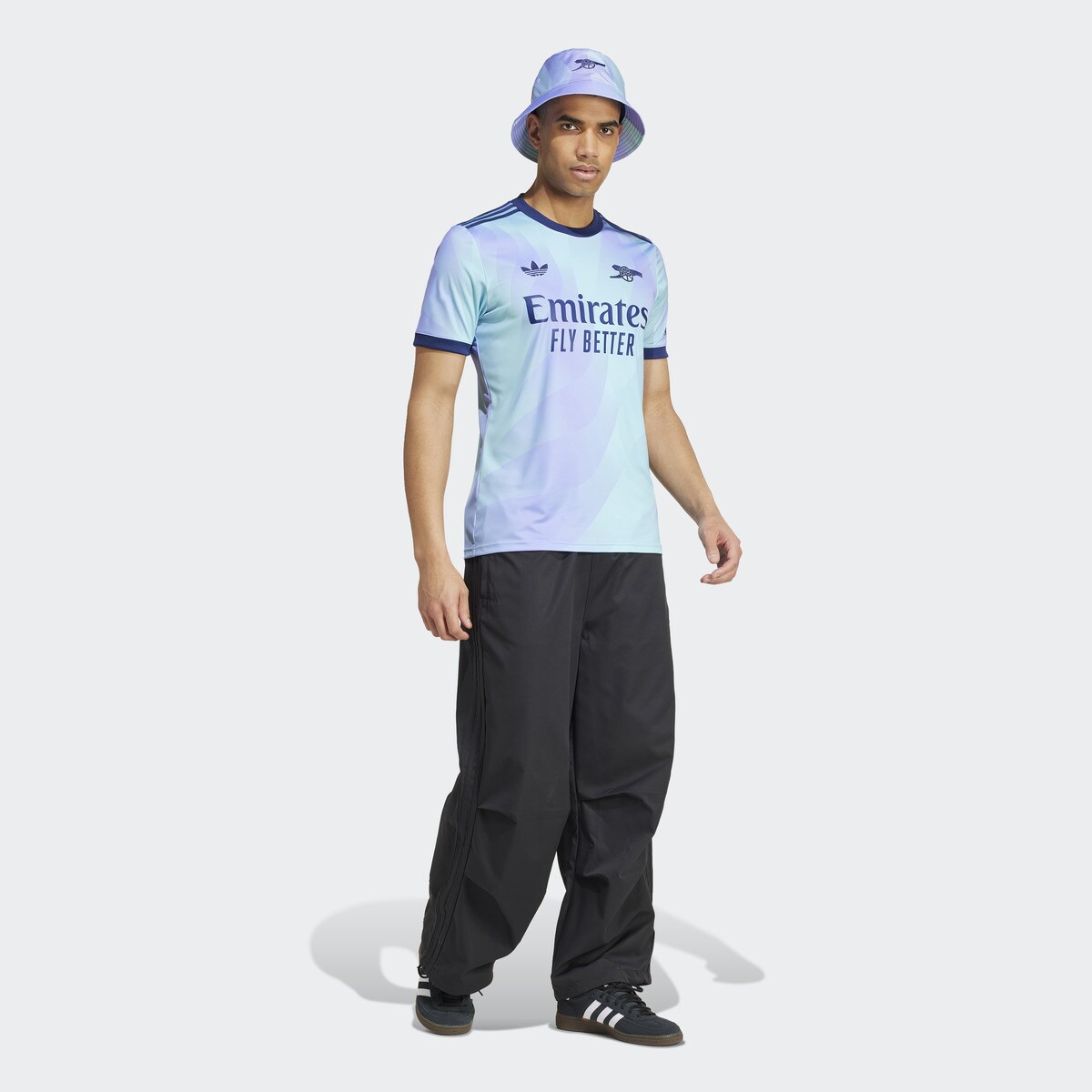T-shirt de Homem 3.º Equipamento Arsenal FC 2024-2025 Azul-5
