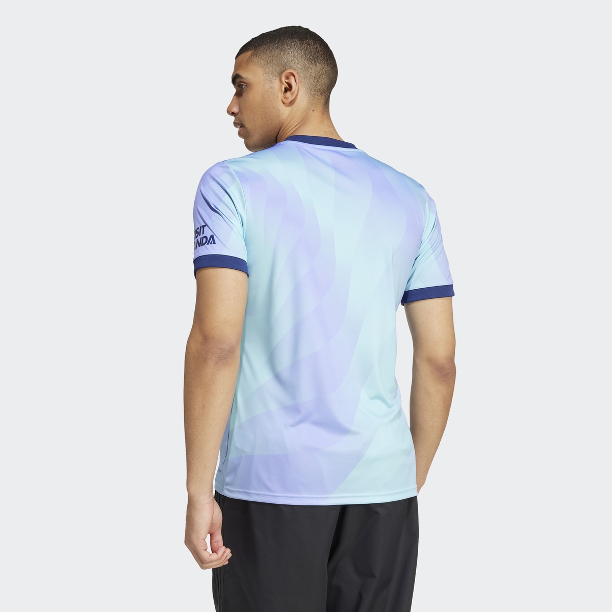 T-shirt de Homem 3.º Equipamento Arsenal FC 2024-2025 Azul-2
