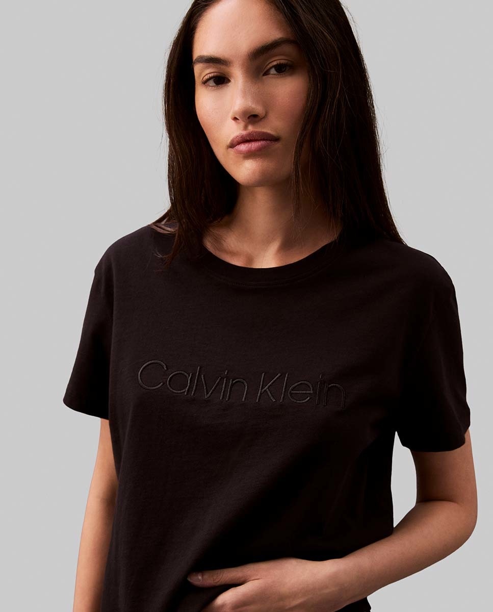 Camisola de Pijama - Cotton Tees Preto-3