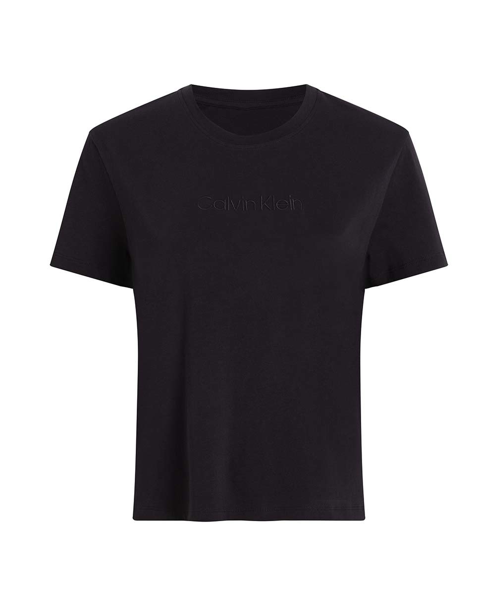 Camisola de Pijama - Cotton Tees Preto-4