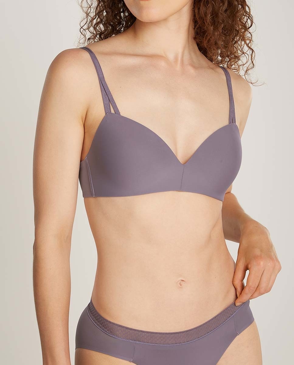 Soutien com Enchimento sem Aros - Sed Comfort Light Roxo-3