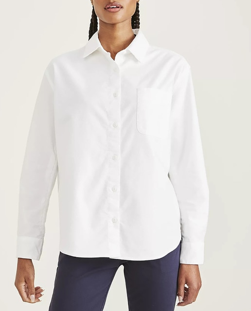 Imagen 0 de Camisa de mujer de corte ancho