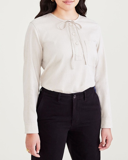 Blusa de mujer cuello redondo — oferta en Primeriti