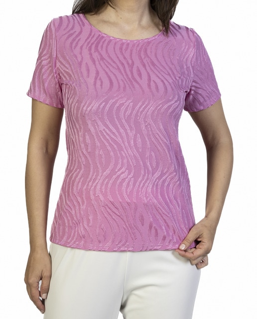 Imagen 0 de Camiseta jaquard lisa