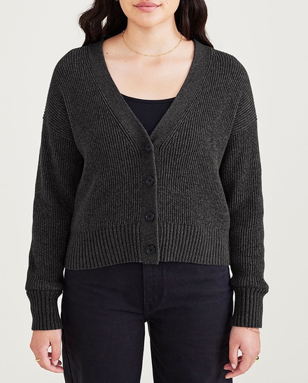Cárdigan de mujer cropped de algodón — oferta en Primeriti