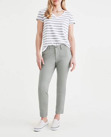 Pantalón chino de mujer skinny — oferta en Primeriti