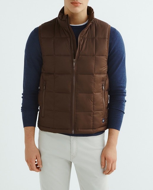 Imagen 0 de Chaleco de hombre tipo plumífero